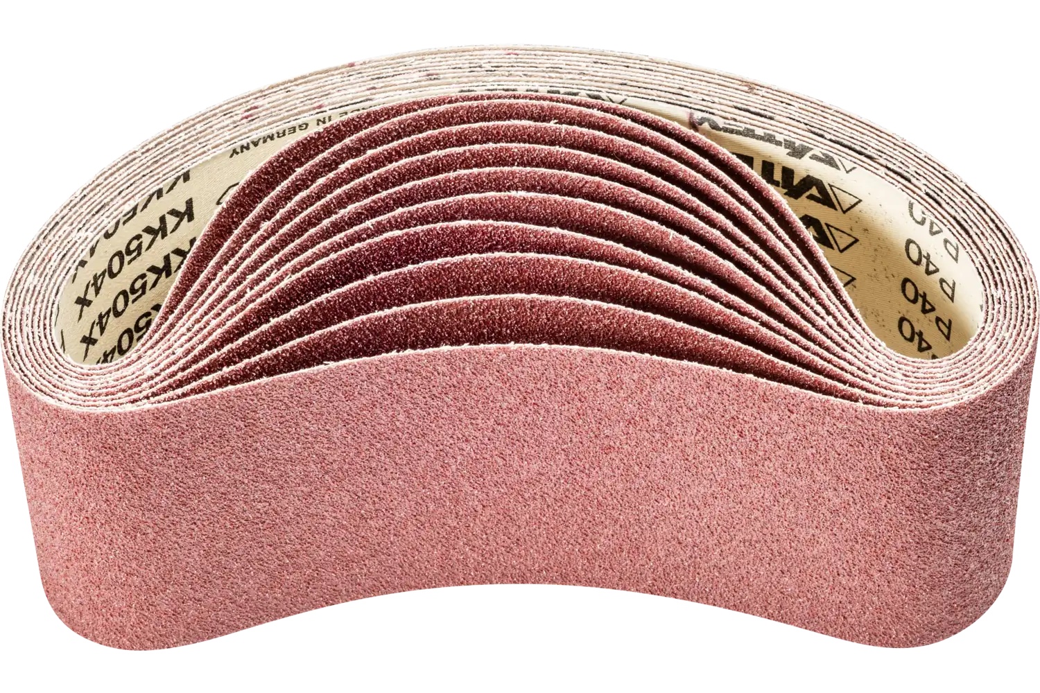 Picture of Pferd Abrasive Portable Belt, 24" x 4, 40 Grit, Aluminum oxide